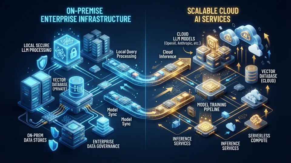 Corporate AI Architecture & Hybrid Cloud