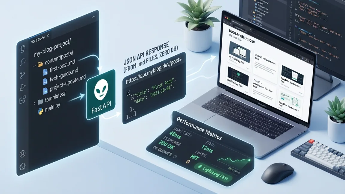✍️ Germanico Blog — Flat-File CMS with FastAPI